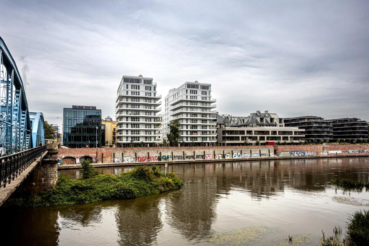 Luksus W Centrum Nad Odra Breslavia Esterno foto