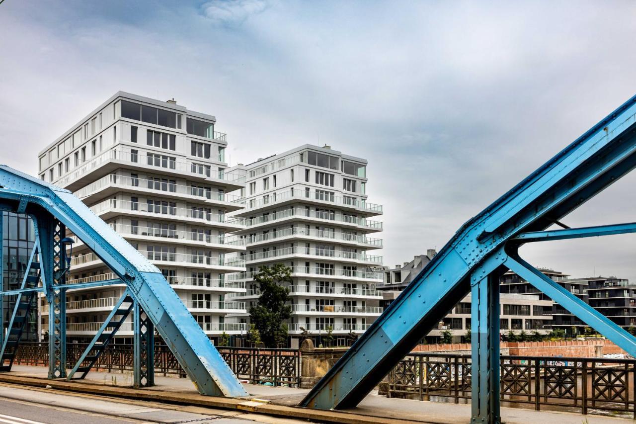 Luksus W Centrum Nad Odra Breslavia Esterno foto