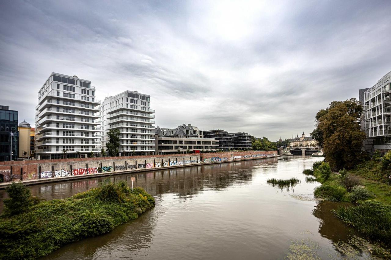 Luksus W Centrum Nad Odra Breslavia Esterno foto