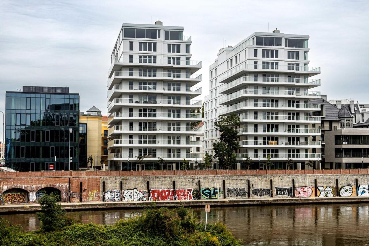 Luksus W Centrum Nad Odra Breslavia Esterno foto