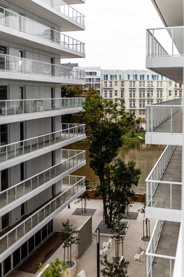 Luksus W Centrum Nad Odra Breslavia Esterno foto