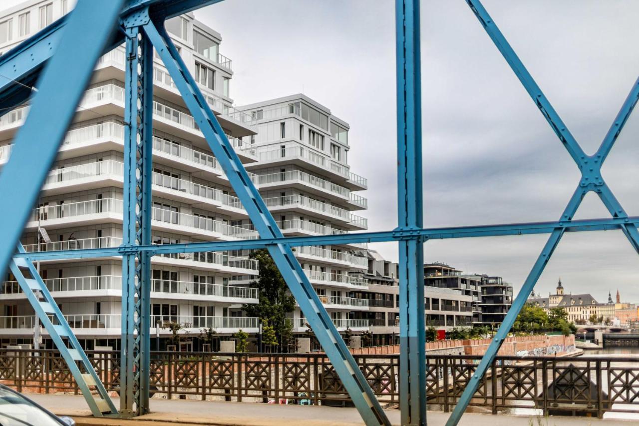 Luksus W Centrum Nad Odra Breslavia Esterno foto